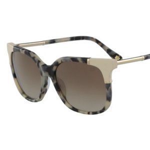Diane Von Furstenberg Roxanne Tortoise Sunglasses